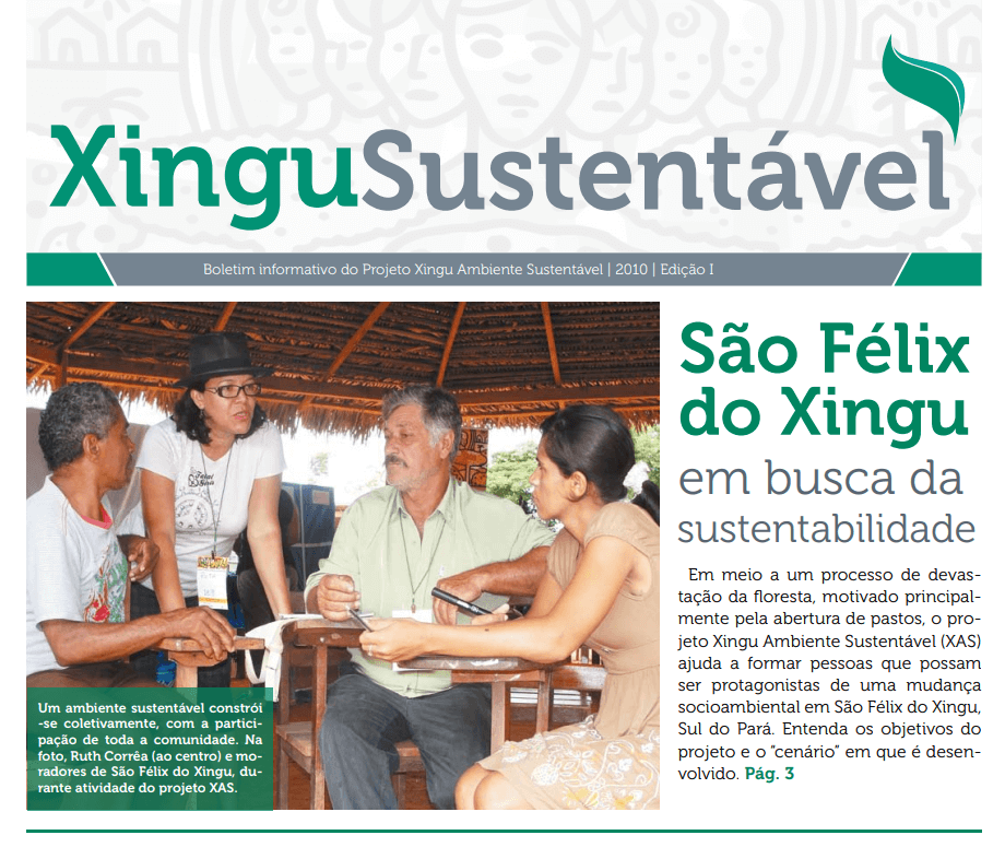 Boletim Xingu Ambiente Sustentável 1a. Edição