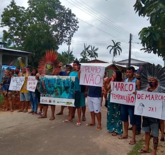 Focimp se manifesta contra medidas que ameaçam os territórios indígenas: PL 490 e marco temporal