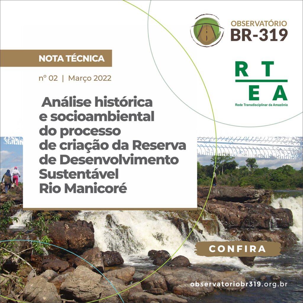 Criação da RDS Rio Manicoré é fundamental para combater invasões e exploração ilegal de madeira no interior do AM