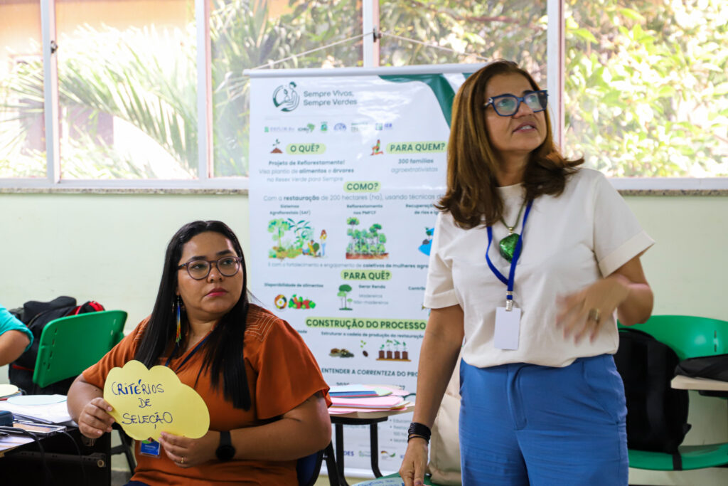 “O projeto é uma semente de ipê”: comunidades constroem coletivamente o Formar Gênero & Restauração na Resex Verde para Sempre
