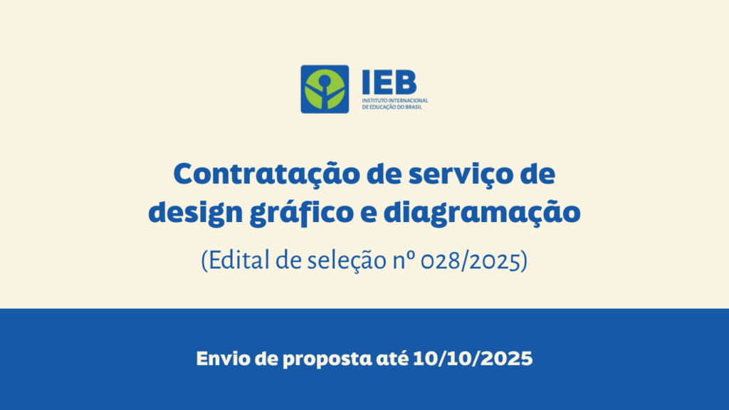 IEB abre seleção para serviço de design gráfico de guia sobre acionamentos em contextos de conflitos fundiários envolvendo povos indígenas