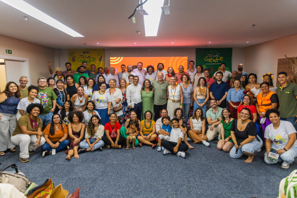 Teia da Gente: IEB abre sua casa na COP30 e inicia programação com debates sobre educação indígena e adaptação climática no Marajó