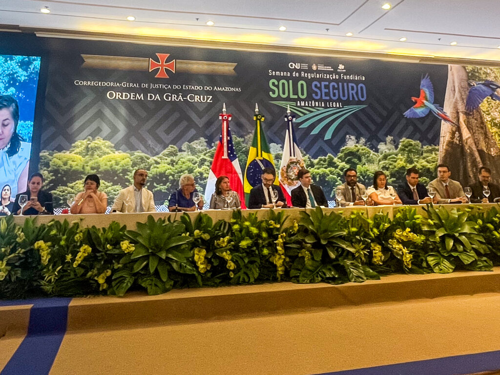 IEB participa de evento sobre regularização fundiária promovido pela Corregedoria Geral do Amazonas